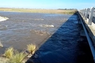 Tras reclamo de Lago, Vialidad controla puente de Ruta 5 en el Río Salado