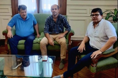 Ante el posible cierre de ARCA en Bragado, Barenghi recibió a funcionarios
