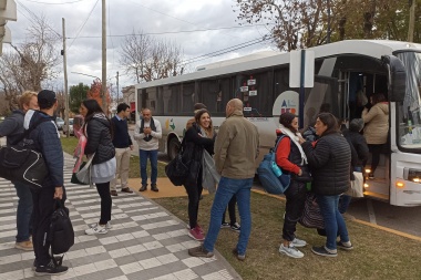 Se realizó el primer viaje de un contingente albertino a las temas de Tapalqué