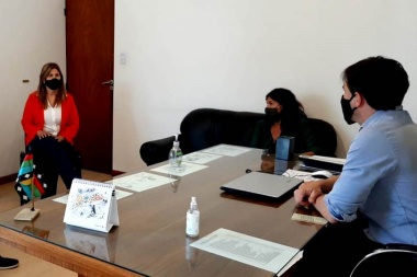 Viamonte: Flexas y Guzzo se reunieron por las obras del Barrio Juan el Bueno