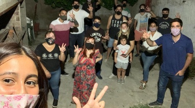 La Juventud Radical de campaña por la cuarta