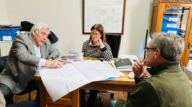 Alegre gestionó con Camuzzi la ampliación en la red de gas natural