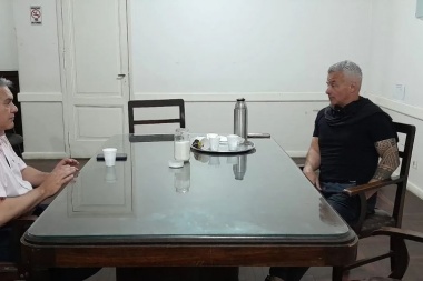 Golía se reunió con el gerente de la Cámara de Comercio e Industria de Chacabuco