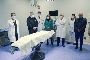 Presentaron obras de remodelación del hospital municipal de Bragado
