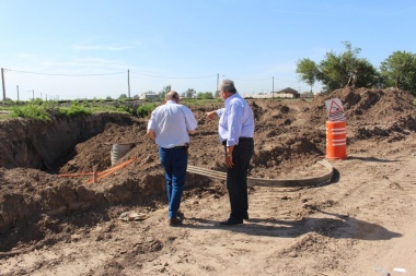 Finalizan obra del nuevo colector cloacal que ampliará el servicio en Bragado