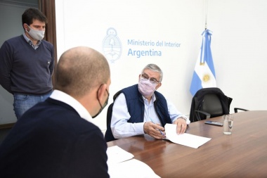 Bragado firmó convenio por 20 millones de pesos para obras con nación
