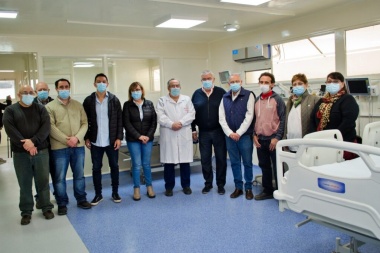 Se renovó la terapia intensiva del hospital bragadense