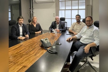En su rol de funcionario nacional, Gatica recibió a concejales PRO Chacabuco