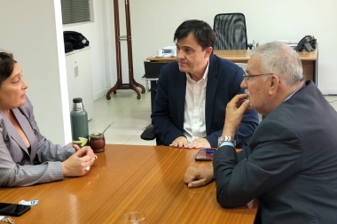 Gatica recibió a Gil: obras y planteos por programas de seguridad en Bragado