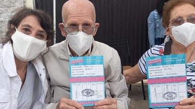 En Junín se aplicaron 1250 dosis de la vacuna Sinopharm este miércoles
