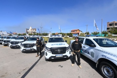 25.000 efectivos, patrulleros, ambulancias y camiones sanitarios itinerantes