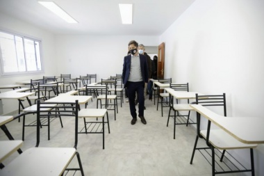 Desde la séptima sección, Kicillof se mostró confiado en la reactivación y obras