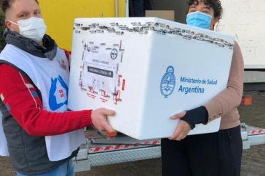 Llegaron 5100 nuevas dosis de sinopharm primer componente a Junín