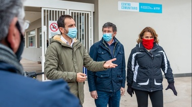 Ocaña, Campagnoli y Posse estuvieron en Junín con Petrecca