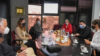 Muffarotto y Bozzano se reunieron con autoridades del Sindicato Empleados de Comercio