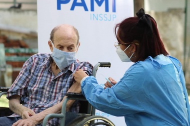 Avanza la vacunación de PAMI en las residencias cuidadas de Junín