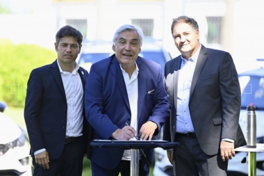 Gilberto Alegre firmó convenio con provincia para reforzar seguridad en Villegas