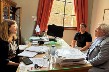 Alegre gestiona con Vialidad Provincial la continuidad de obras en el distrito