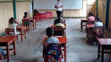 Vuelven las clases presenciales al interior de Chacabuco