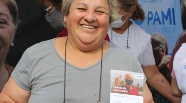 Vacunaron a jubiladas y jubilados en la colonia PAMI de Junín