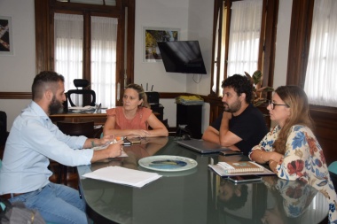 Gentile recibió en 9 de Julio a autoridades de la Región Sanitaria II