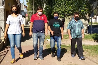 Concejales del FdT recorrieron la zona comercial del noroeste y marcaron falta de inversión del municipio