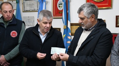 Aporte municipal para la renovación de equipos de los bomberos chivilcoyanos