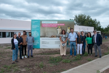 Avanza la construcción de CAPS en Vedia y Chacabuco