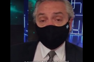 El presidente envió un mensaje a los juninenses: "el virus se está extendiendo, cuídense mucho"