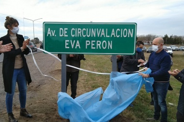 Homenaje del Frente de Todos a 68 años del fallecimiento de Eva Perón