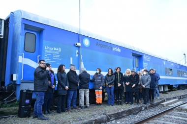 El tren de Desarrollo Social llegó a Chivilcoy