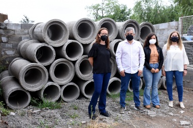 Britos recorrió los proyectos productivos que funcionan en el Corralón Municipal con beneficiarios del Plan “Potenciar Trabajo”