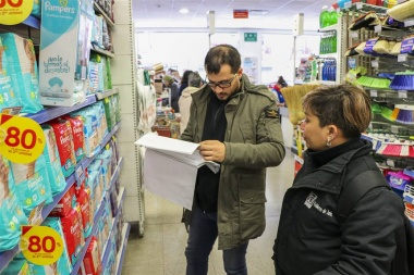 Se realiza la fiscalización de los productos de Precios Cuidados