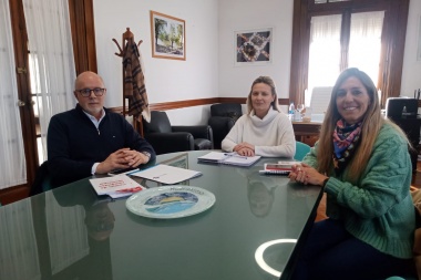 Gentile recibió al Defensor Adjunto del Pueblo provincial