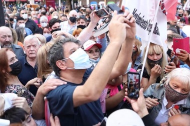 Manes vuelve a Junín en la recta final de la campaña para el 12
