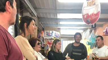 Muffarotto y Bertone se plegaron a la campaña local con actividades en barrios de la ciudad