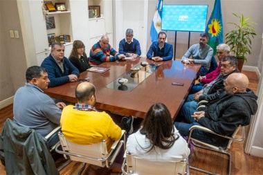 Petrecca recibió a la cúpula de la CGT Junín: guiños del gremialismo local
