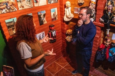 Funcionarios municipales recibieron al ministro de Cultura de CABA y recorrieron centros culturales