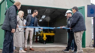 Inauguran la IV planta reguladora de gas “Abel Paulino Miguel”