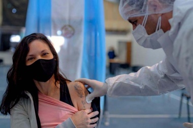 Más del 35% de la población argentina está vacunada con al menos una dosis