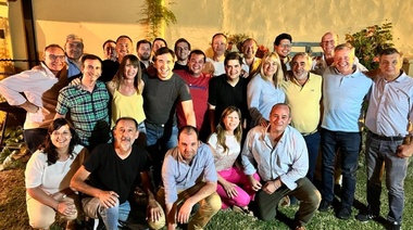 Aliados de "Dar el Paso" se juntaron en Rivadavia