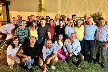 Aliados de "Dar el Paso" se juntaron en Rivadavia