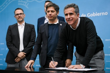 Martínez firmó un leasing para la compra de maquinaria en Rivadavia