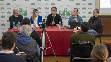 Presentaron la primera etapa del plan de desagües pluviales en América