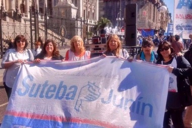 Desde Suteba Junín, Sierra consideró que el conflicto no se cierra por "falta de voluntad de Vidal"