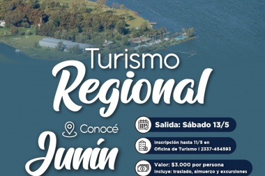 Rivadavia fomenta el turismo regional: Nuevo destino, Junín