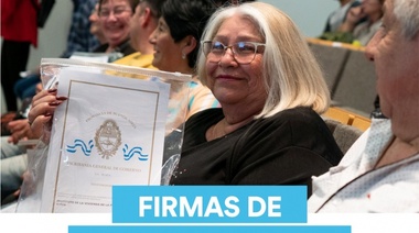 Nueva firma de escrituras para familias de General Viamonte