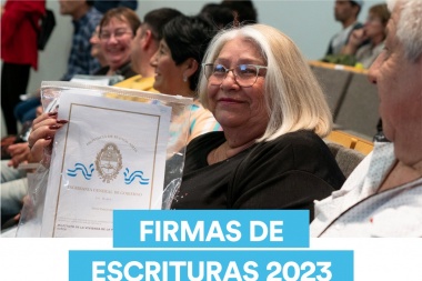 Nueva firma de escrituras para familias de General Viamonte