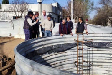 Fernández se reunió con Jelinski por obras pluviales para Trenque Lauquen