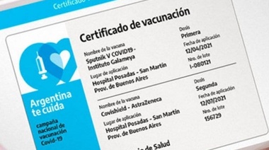 Barroso implementará el “pase sanitario” para 9 de Julio